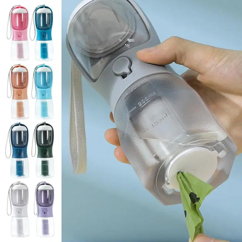 3-in-1 Portable Dog Water & Food Cup