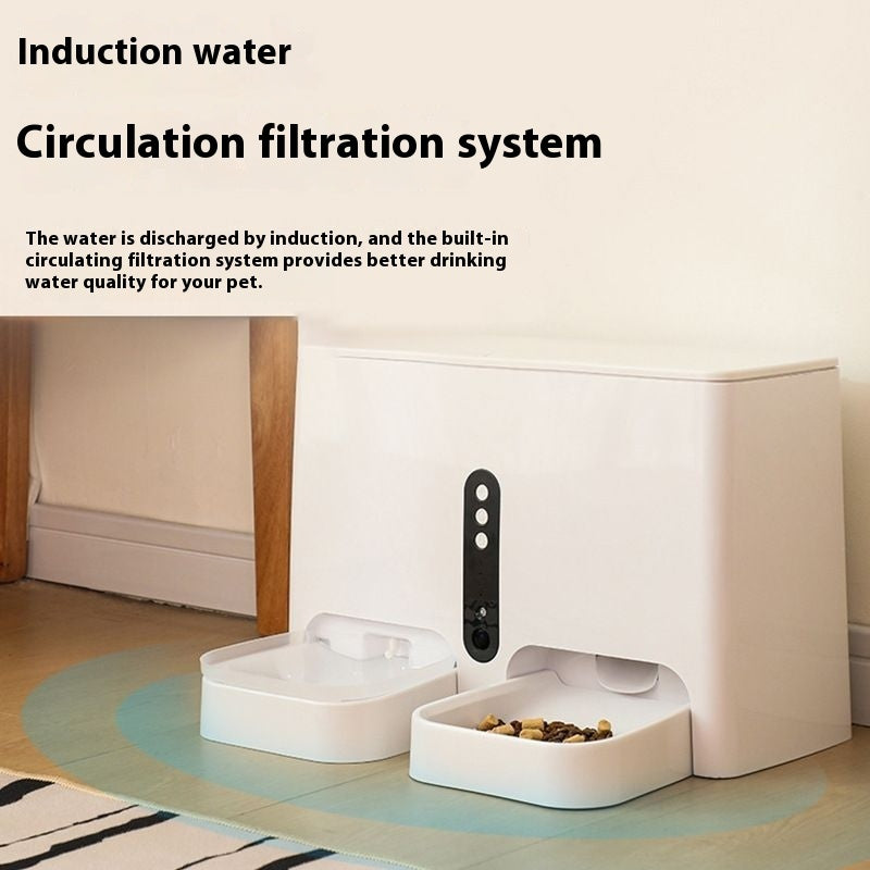 Smart All-in-One Pet Feeder & Water Dispenser